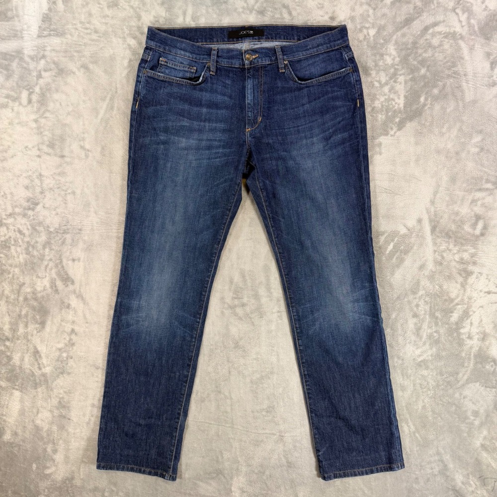 Joes Jeans The Brixton Straight Narrow Leg Men's Size 36x32 Blue Denim